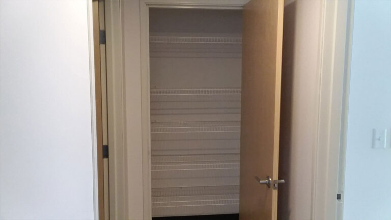 An Empty Closet at Stateside Apartments